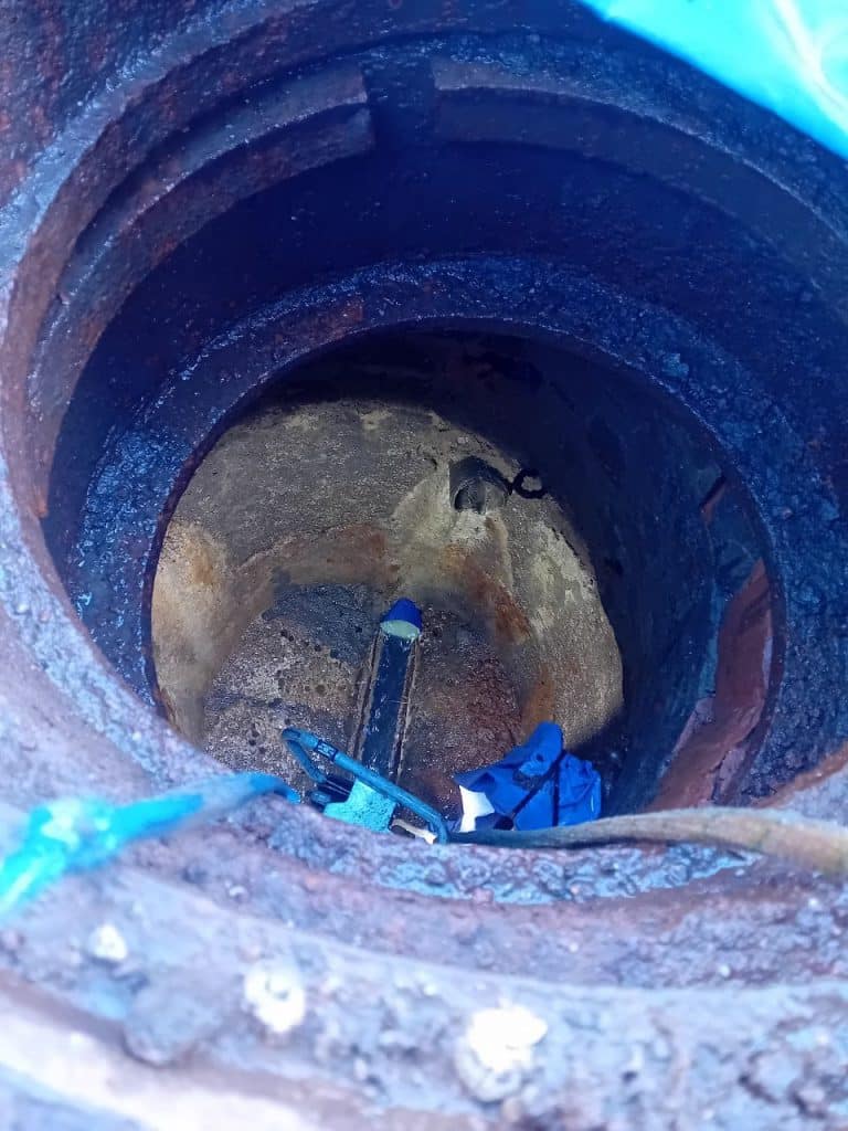 CIPP suka paigaldus objektil