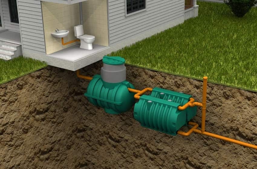 Kaevetööd biopuhasti paigaldamiseks