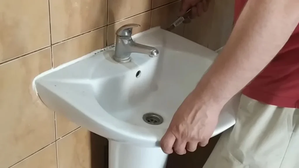 Установка раковины