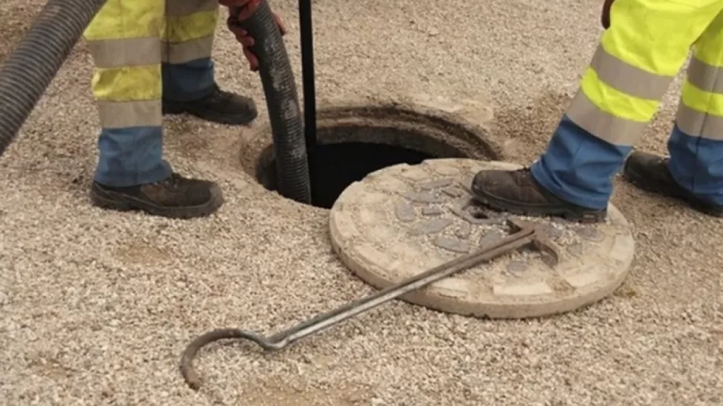 Прочистка наружной канализации