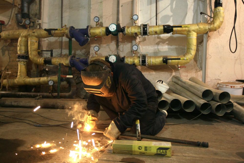 Сварочно сантехнические работы