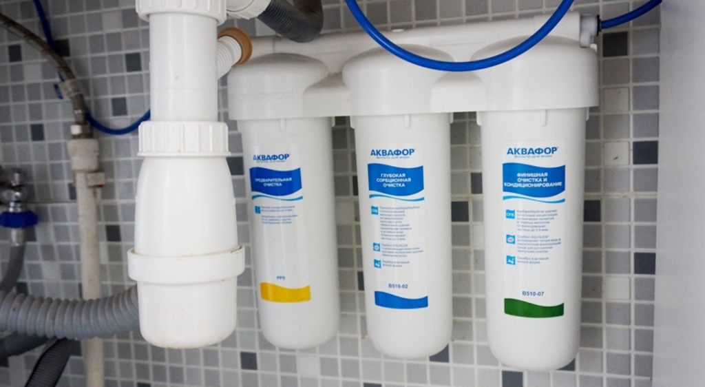 Установка фильтров для воды