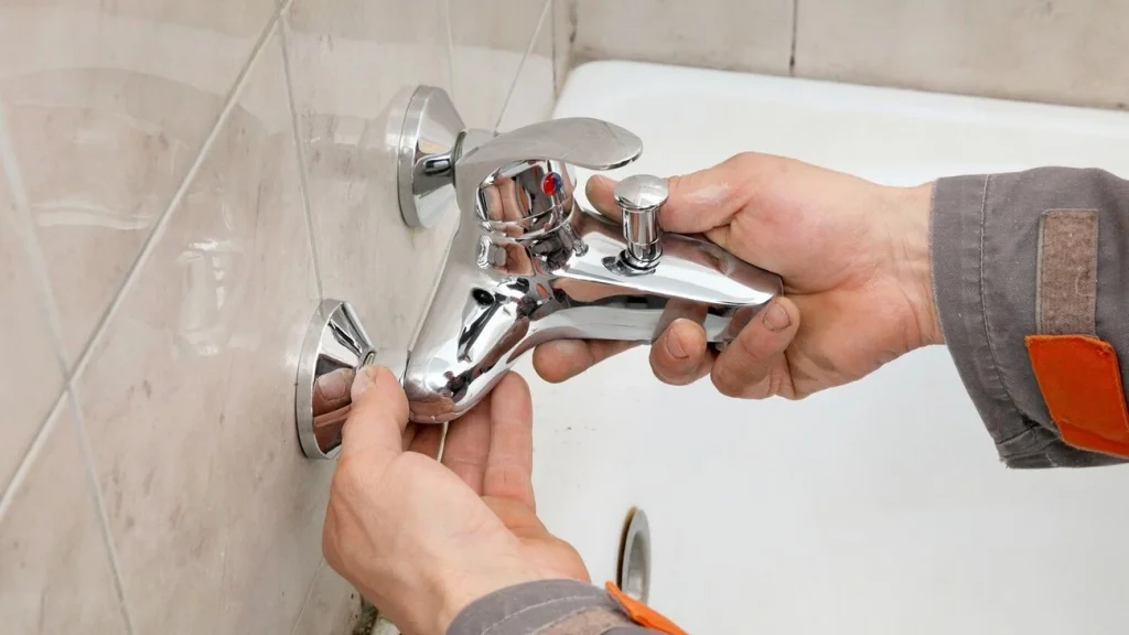 Замена смесителя