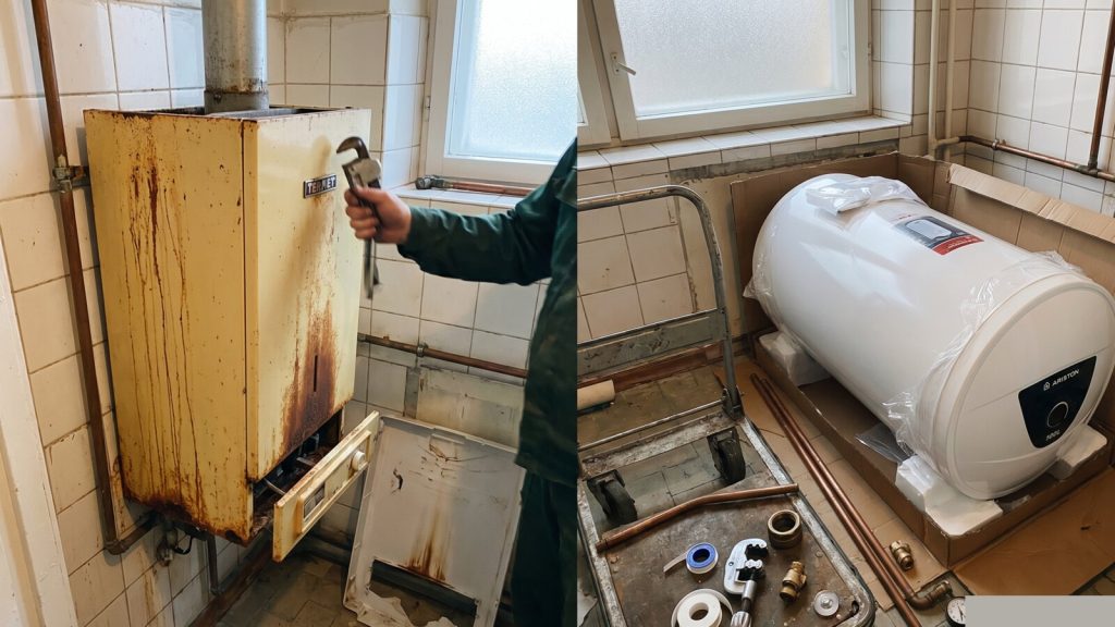 Boileri vahetus Tallinnas – uus elektriboiler paigaldatult