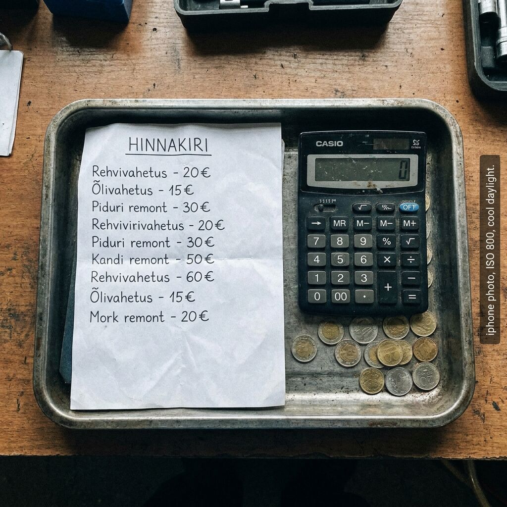 ummistuste likvideerimise hinnakiri Tallinnas – alates 100€